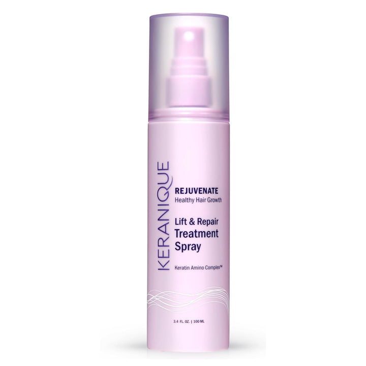 Keranique front packaging showing product and instant volume benefit