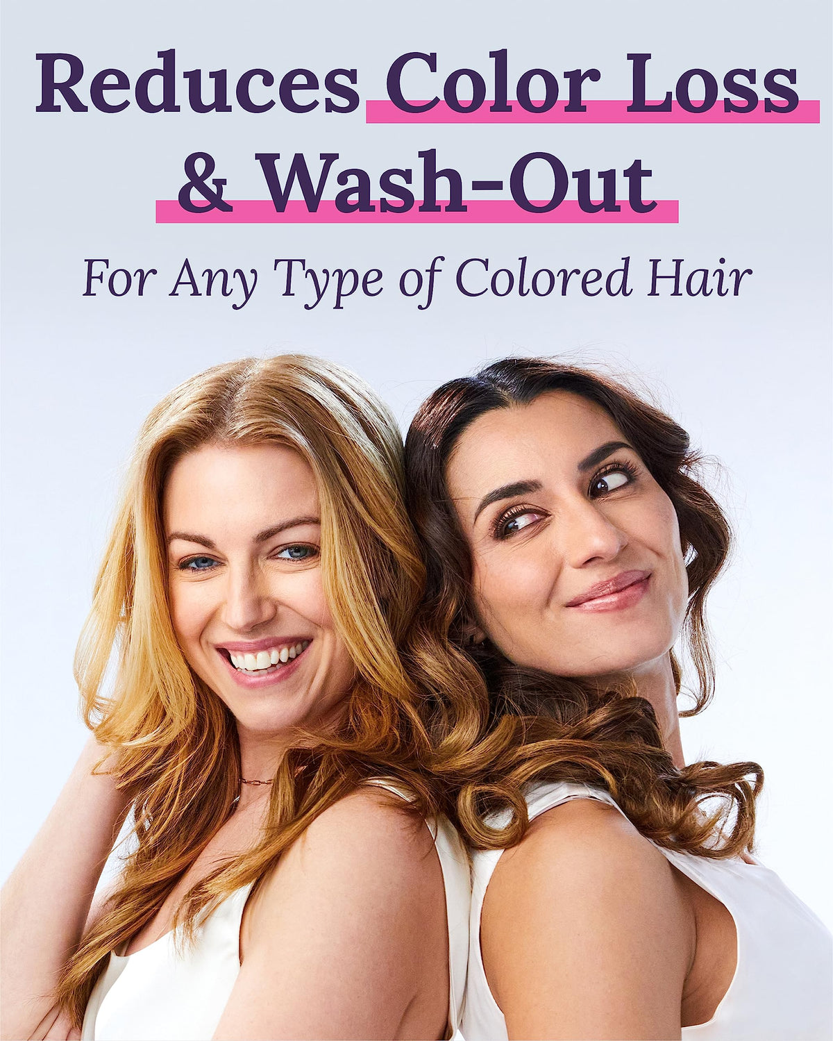 Keranique shampoo pump close-up demonstrating easy dispensing and gentle cleanse