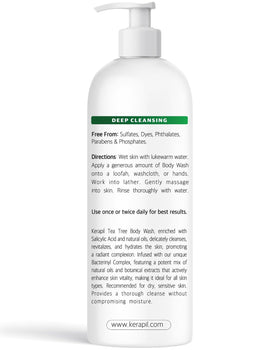 KERAPIL bottle in a gym bag lifestyle shot conveying portability and post-workout freshness