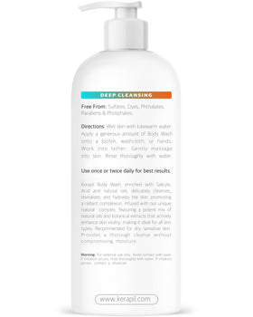 KERAPIL unscented and cruelty-free icons displaying ethical and fragrance-free benefits