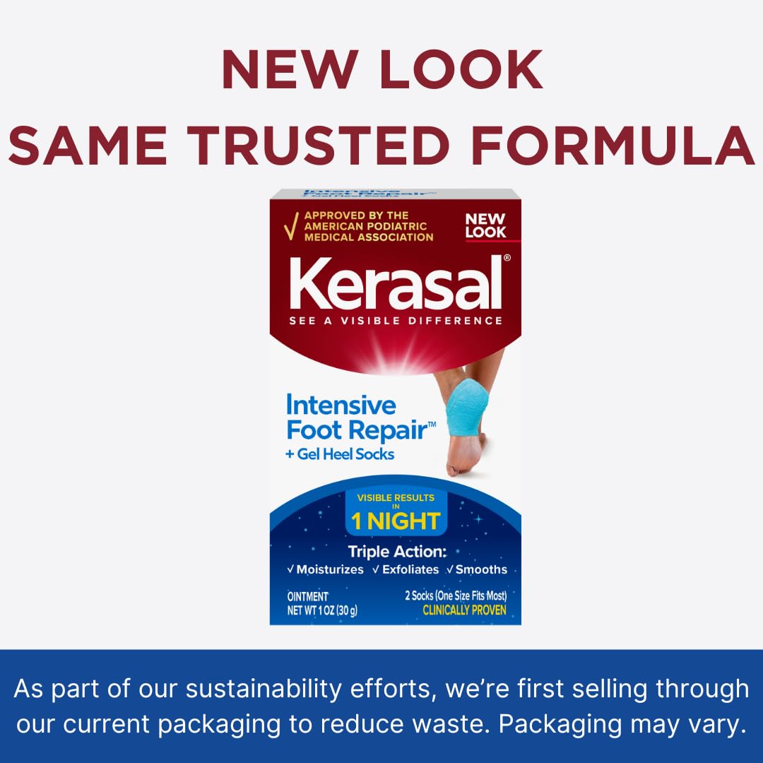 Kerasal ointment texture close-up demonstrating rich moisturizing formula