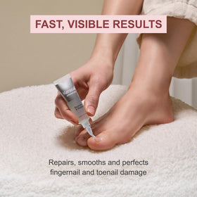 Kerasal precision brush applicator detail for controlled, mess-free targeted application benefit