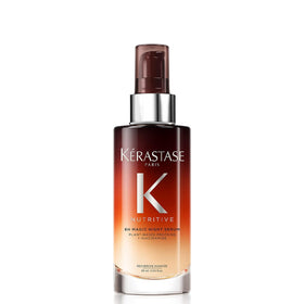 KÉRASTASE front bottle showing overnight serum for deep hydration