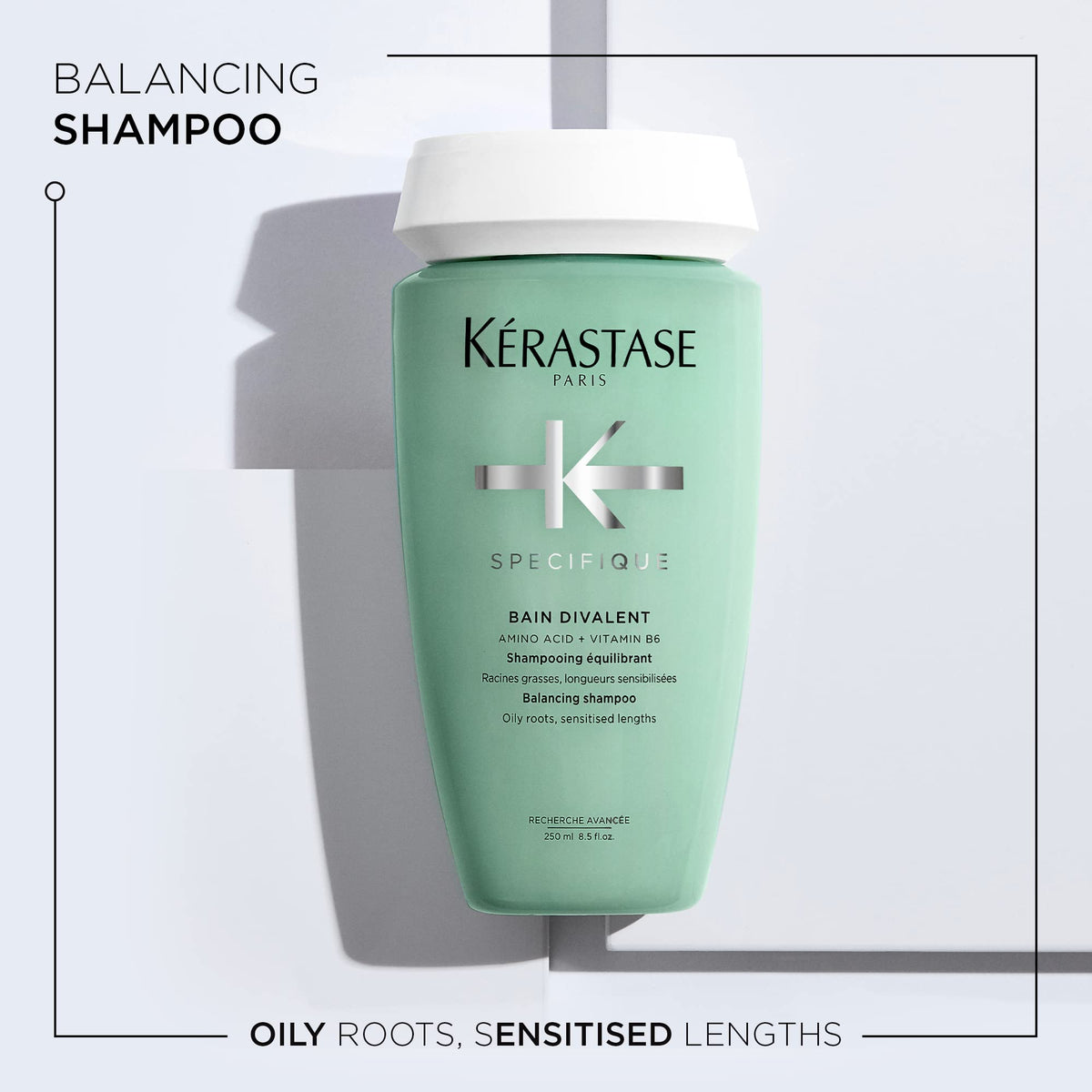 KÉRASTASE pump dispensing lightweight foam for easy use