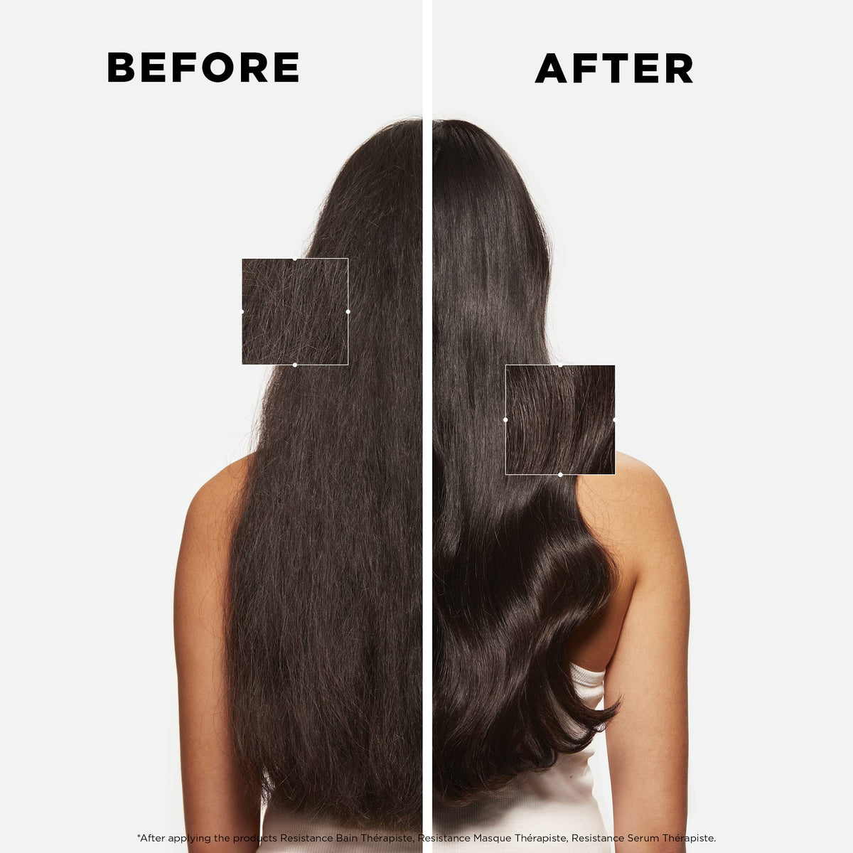 KÉRASTASE bottle styled in bathroom showing salon-quality routine