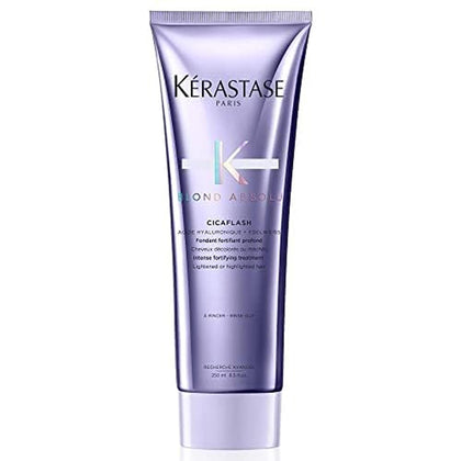 KÉRASTASE Cicaflash front bottle shows product identity and salon-grade care