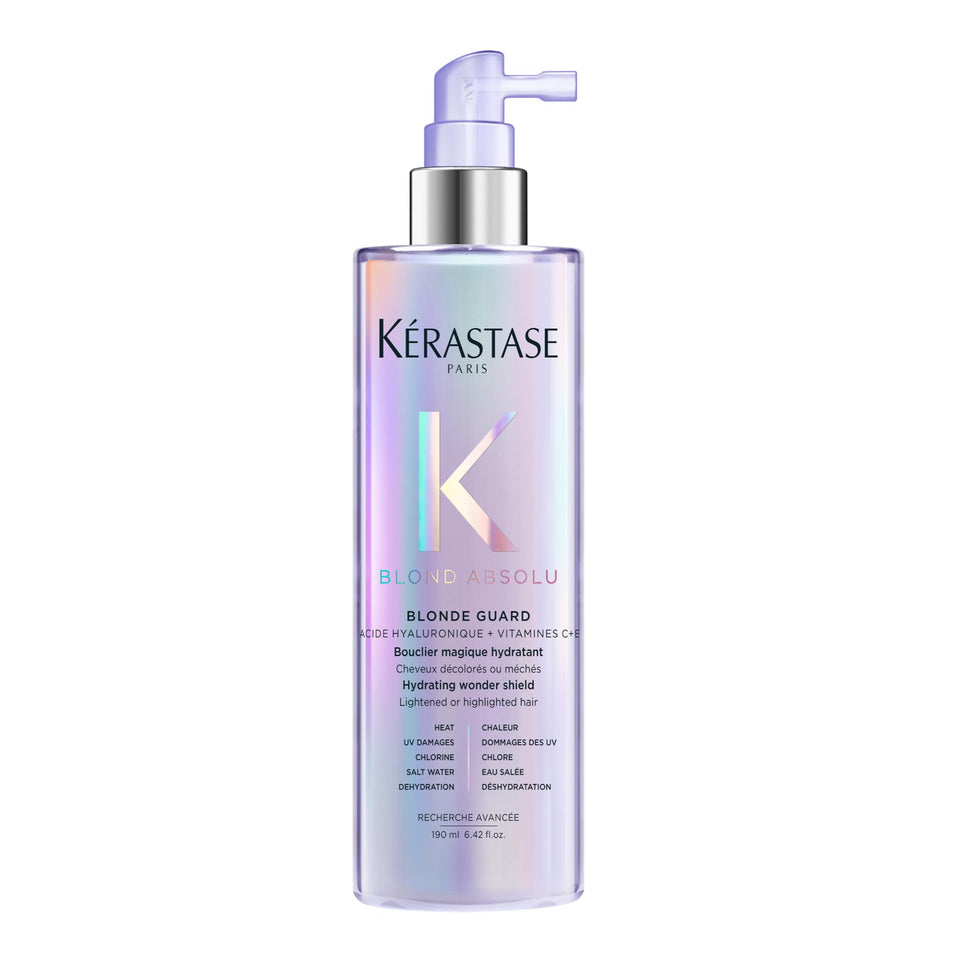 KÉRASTASE front packaging of Blonde Guard showing bottle and branding for trusted protection