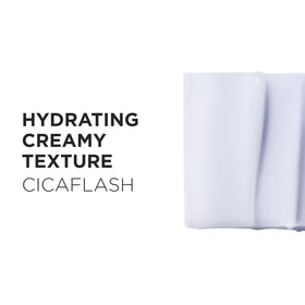 KÉRASTASE Blond Absolu Cicaflash label detail showing color-safe hair formula