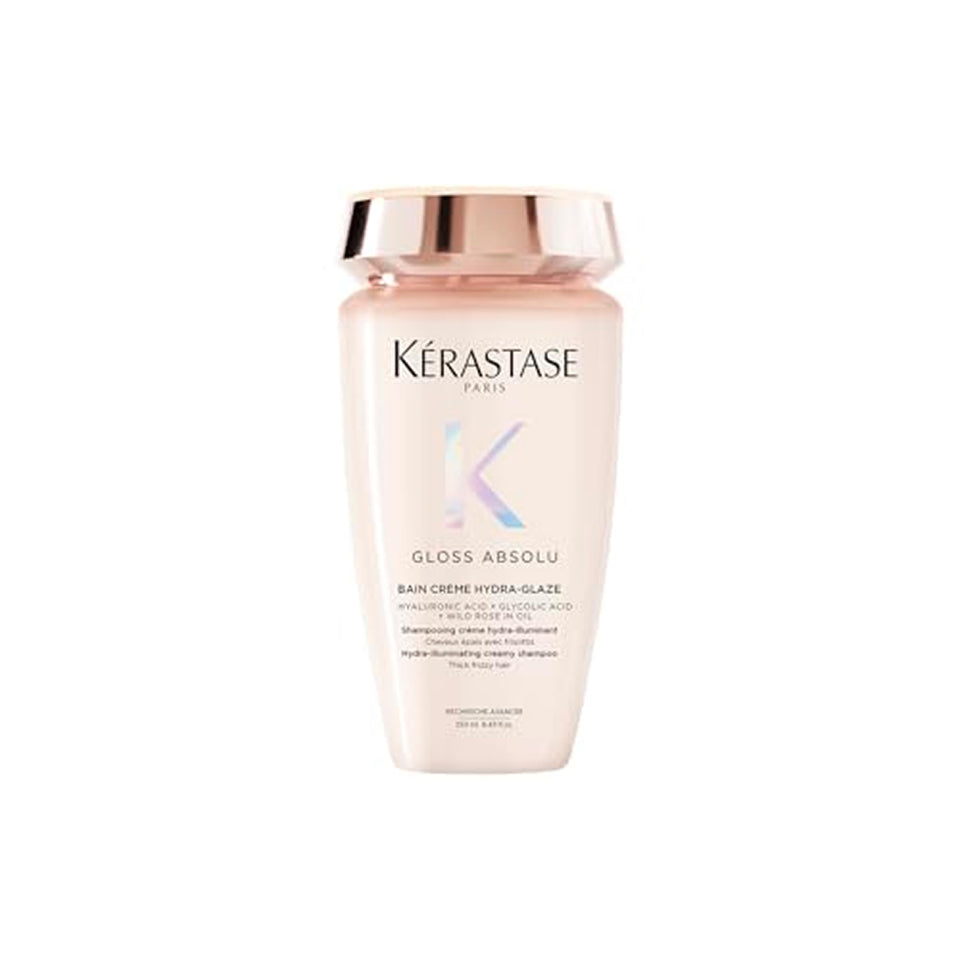 KÉRASTASE bottle front showing glossy packaging and premium finish