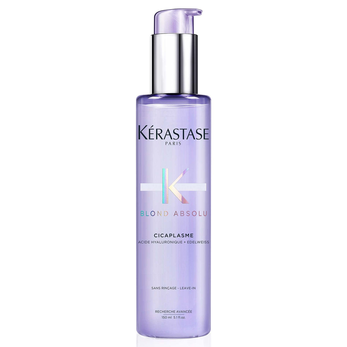 KÉRASTASE bottle front view showing sleek packaging and brand benefit