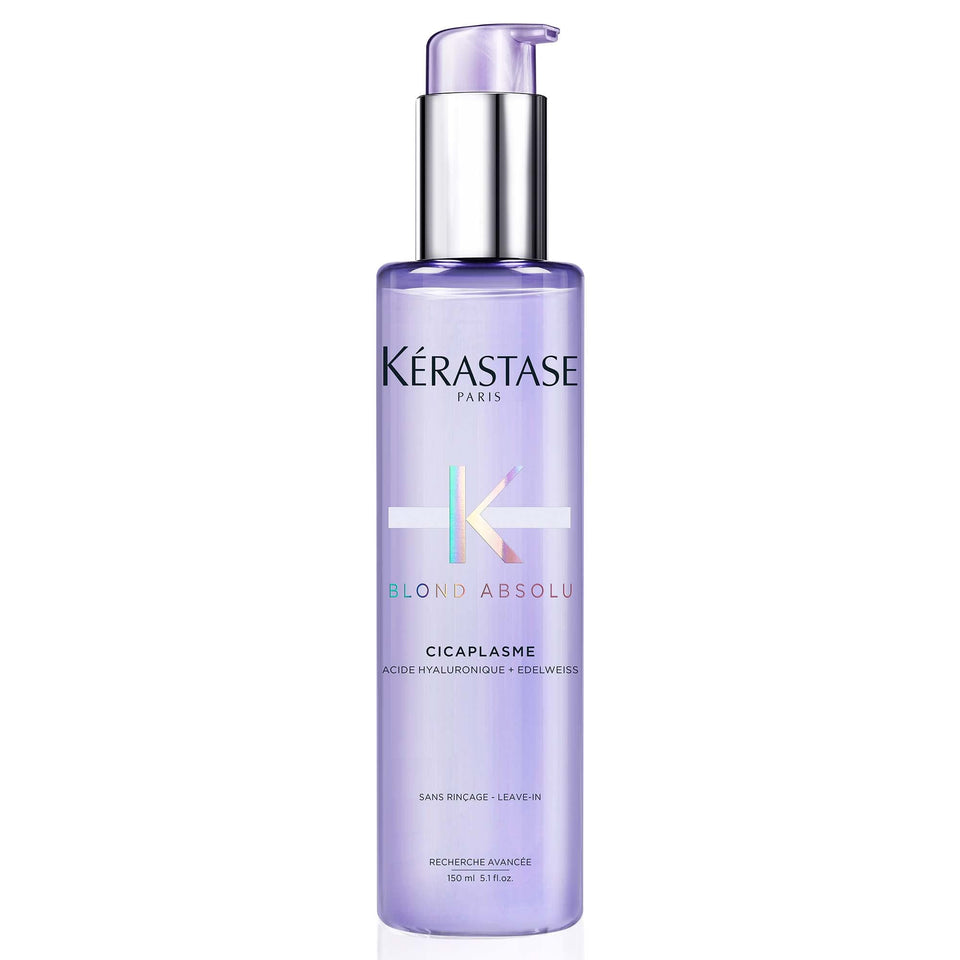 KÉRASTASE bottle front view showing sleek packaging and brand benefit