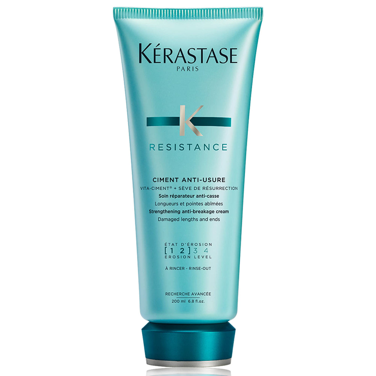 KÉRASTASE front packaging showing product and strength benefits