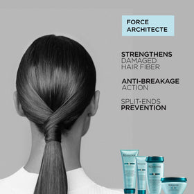KÉRASTASE pump and serum texture close-up highlighting lightweight hydration