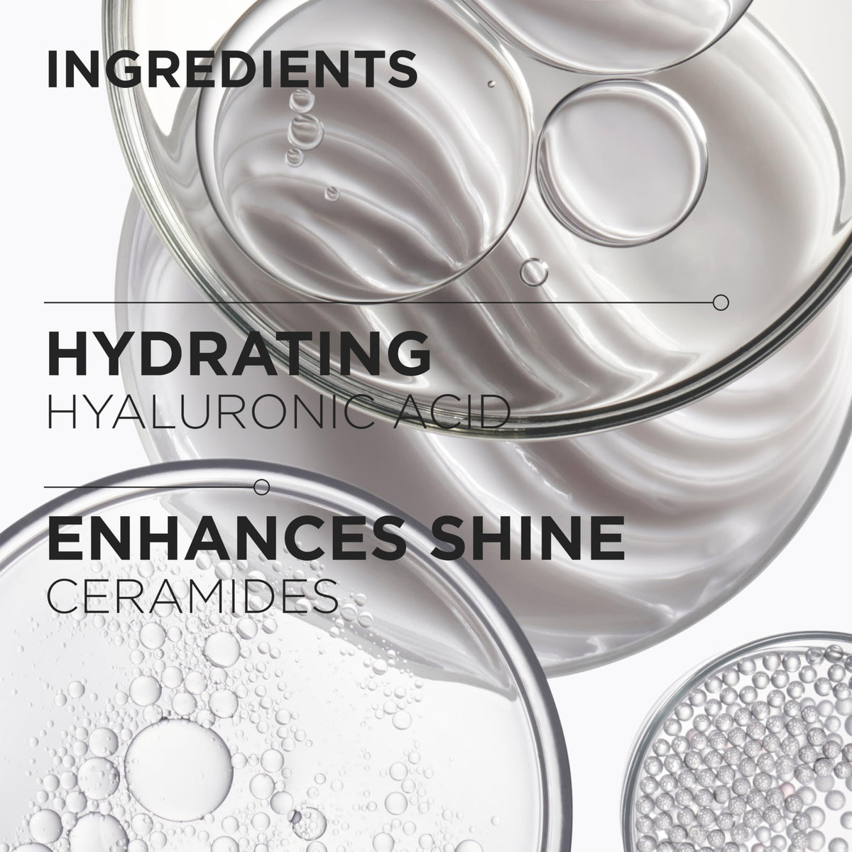 KÉRASTASE applying conditioner to wet hair for easier detangling