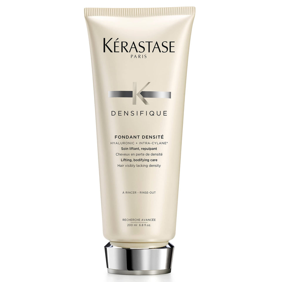 KÉRASTASE bottle front view showing slim packaging and premium finish