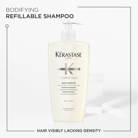 KÉRASTASE hyaluronic acid vial highlighting hydration ingredient benefits