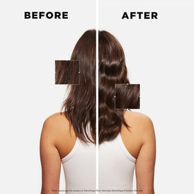 KÉRASTASE on bathroom shelf suggesting salon-quality routine