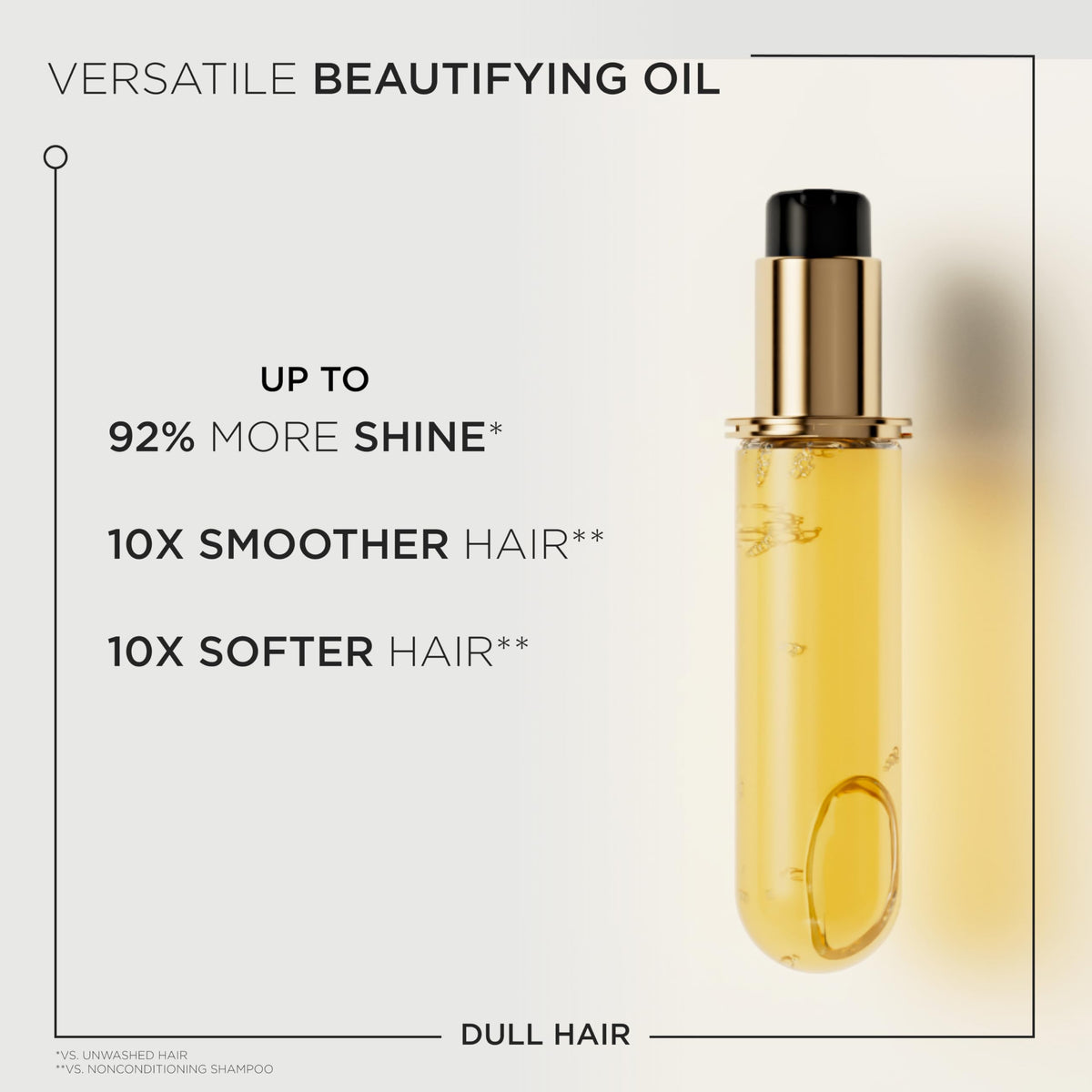 KÉRASTASE refill cartridge shown separately illustrating sustainable refill benefit