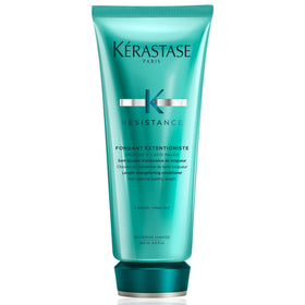 KÉRASTASE bottle front view showing elegant pump and branding, professional presentation