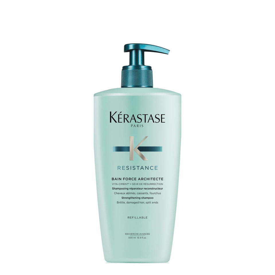 KÉRASTASE front bottle showing Résistance Force Architecte for visible strength