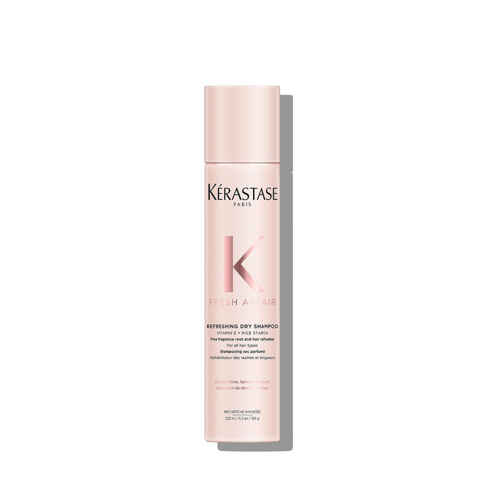 KÉRASTASE front can view showing sleek packaging and premium finish benefit: easy recognition