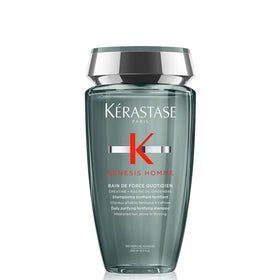 KÉRASTASE front bottle view showing sleek packaging and immediate recognition