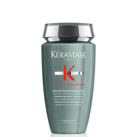KÉRASTASE front bottle shot showing sleek packaging and product identity
