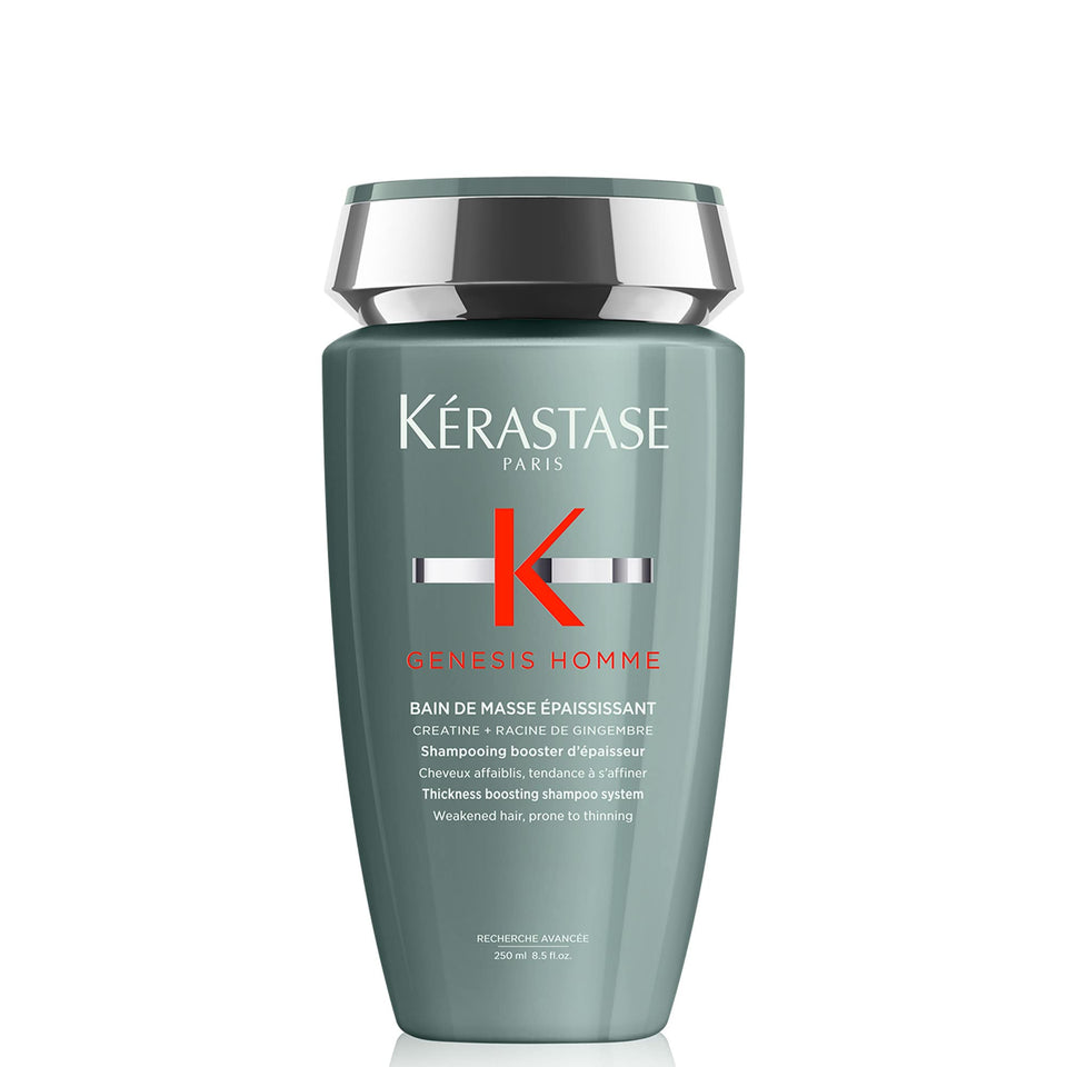 KÉRASTASE front bottle shot showing sleek packaging and product identity