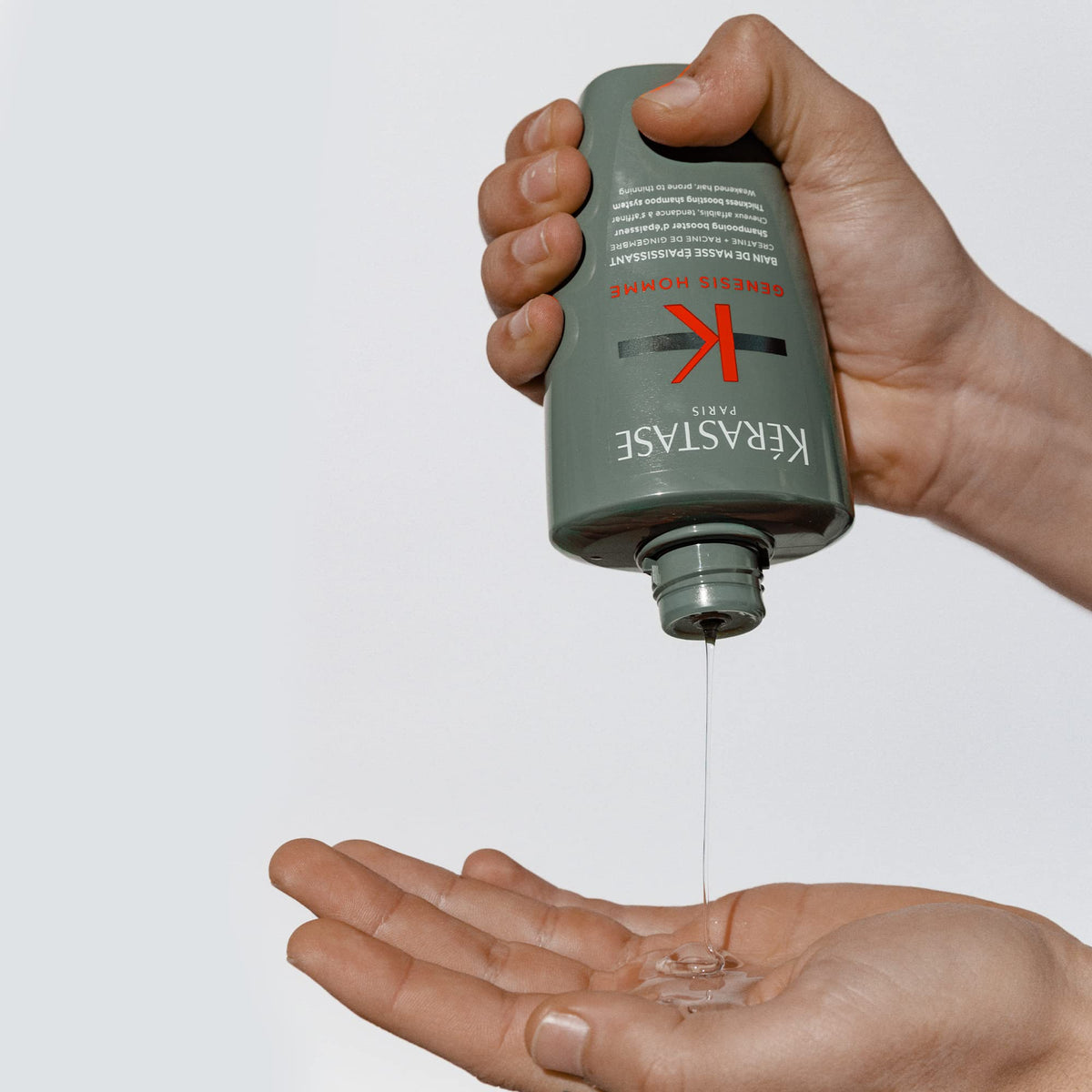 KÉRASTASE next to thickening spray showing routine pairing benefit