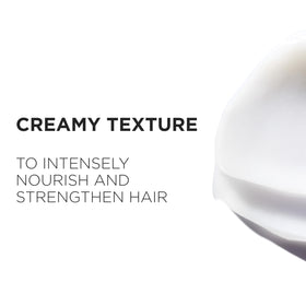 KÉRASTASE applying mask to lengths and ends for reduced breakage