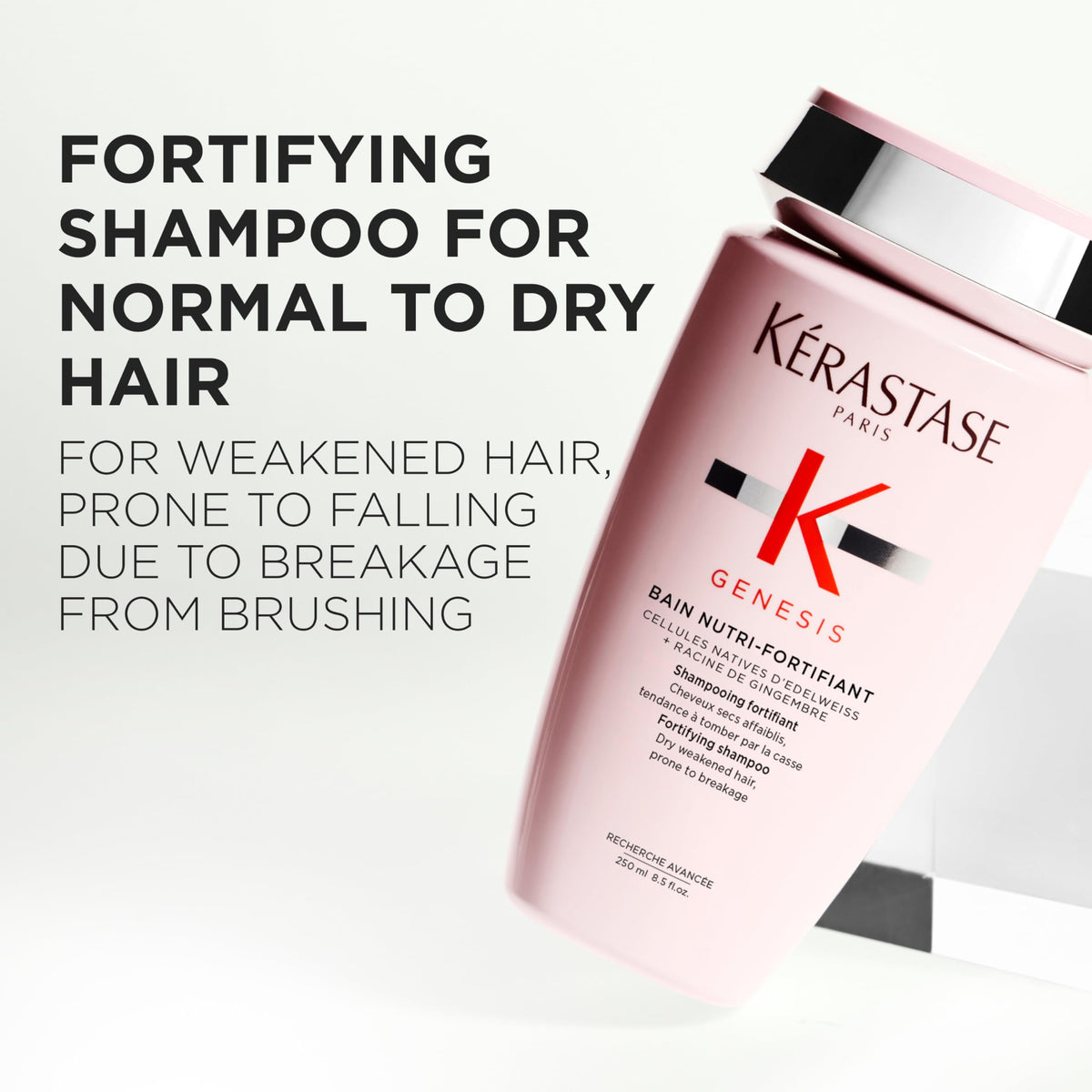 KÉRASTASE pump close-up for easy dispensing and controlled use