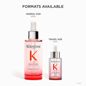KÉRASTASE close-up of serum texture highlighting lightweight absorbency