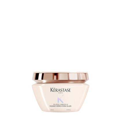 KÉRASTASE jar front view shows product and glossy finish benefit
