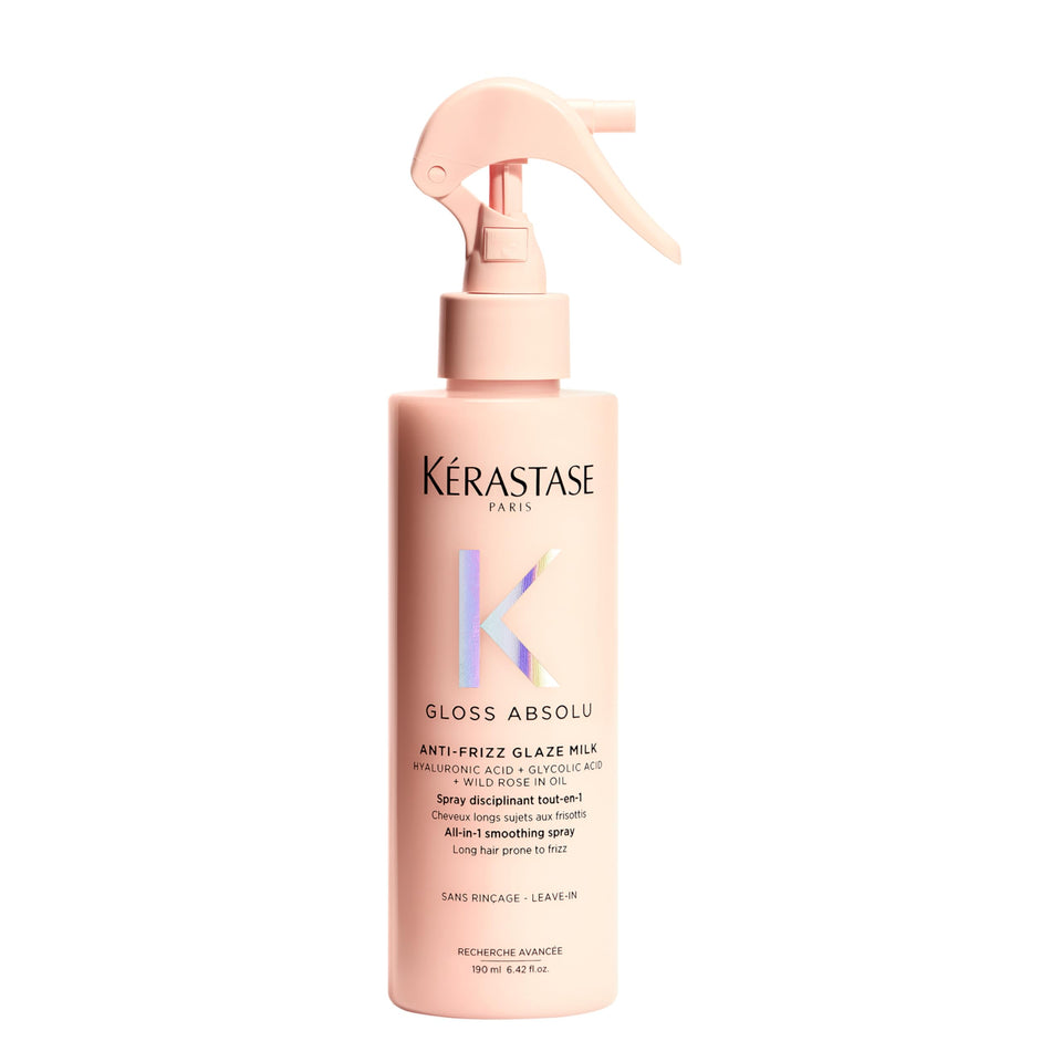 KÉRASTASE bottle front packaging showing product and benefits