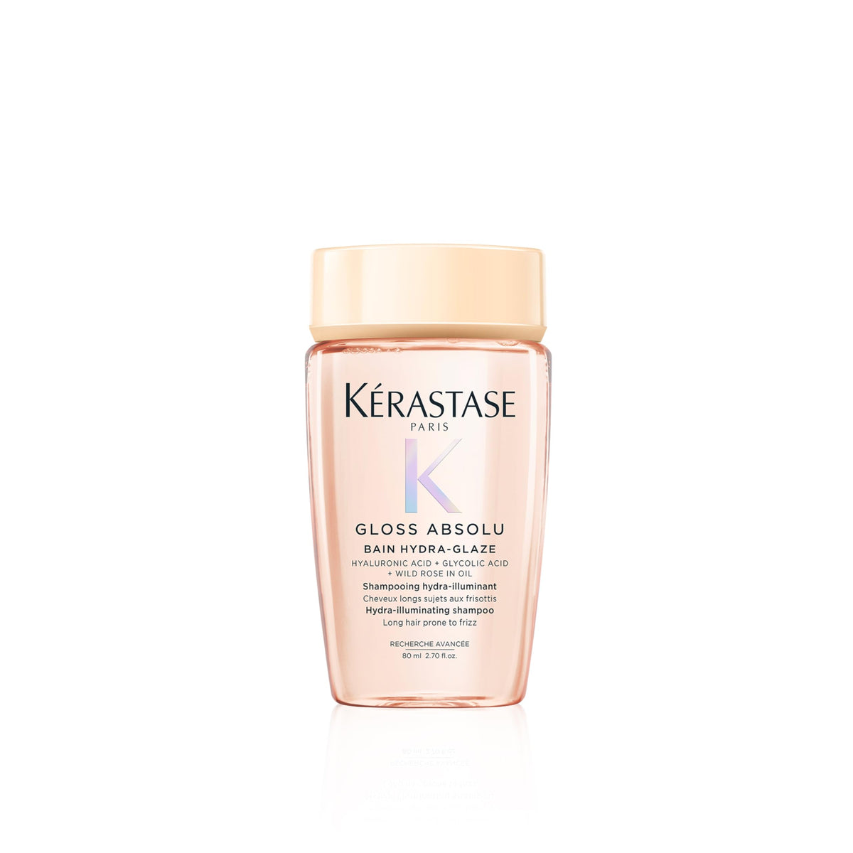 KÉRASTASE front packaging travel bottle showing product identity and size