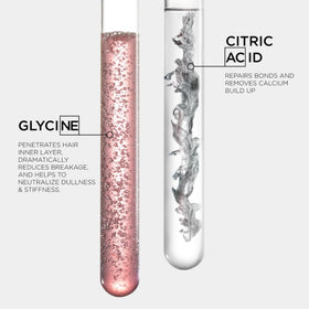 KÉRASTASE in-use during blow-dry illustrating frizz control and heat defense