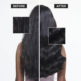 KÉRASTASE hyaluronic acid visual emphasizing moisture retention benefit