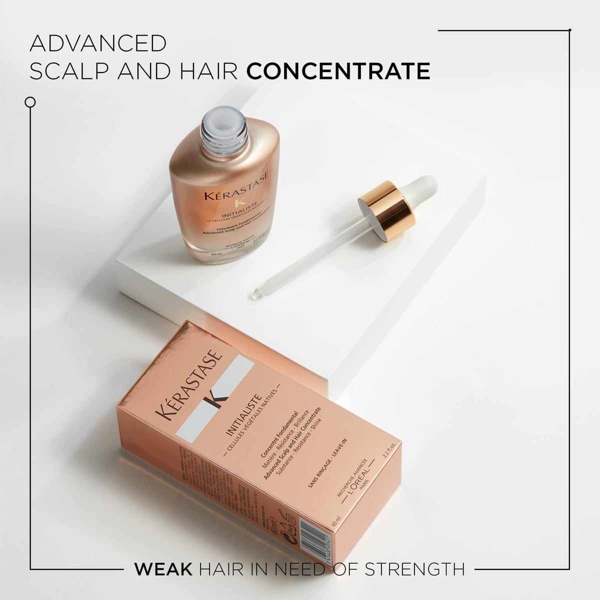 KÉRASTASE pipette dispensing serum for precise scalp application and control