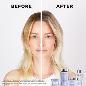 KÉRASTASE open jar revealing rich mask that repairs fiber