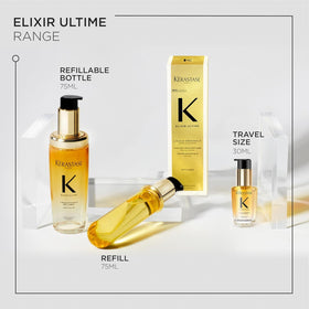 KÉRASTASE lifestyle bathroom vanity scene suggesting everyday luxury use