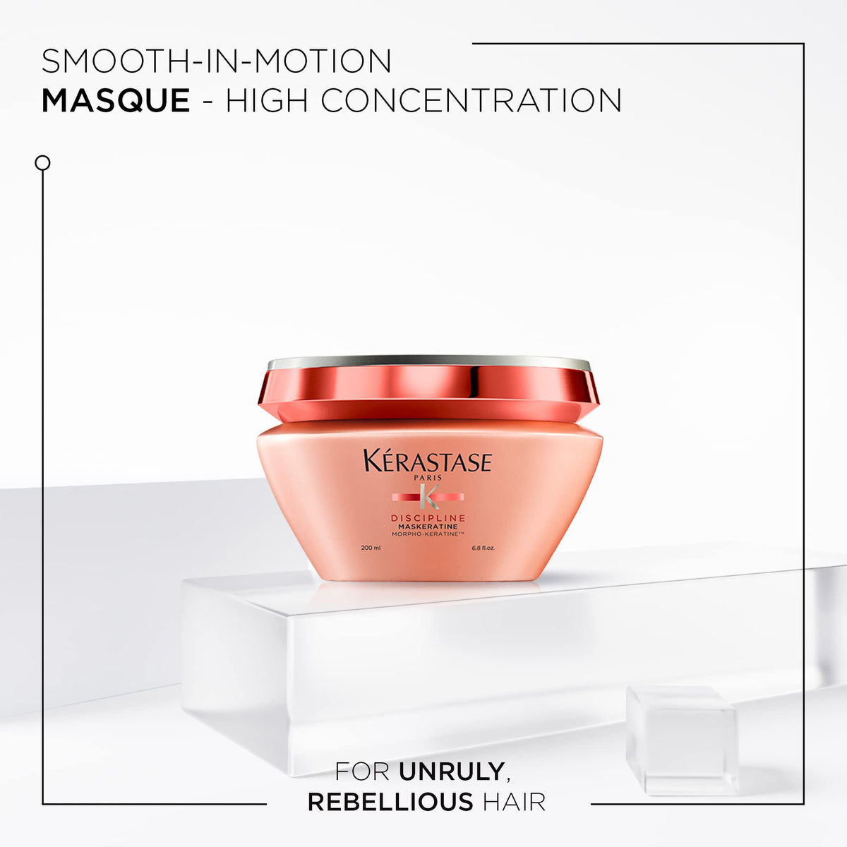 KÉRASTASE maskeratine creamy texture in jar highlighting richness for intense nourishment