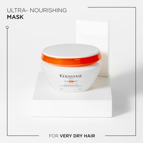 KÉRASTASE cream being scooped to show easy application benefit