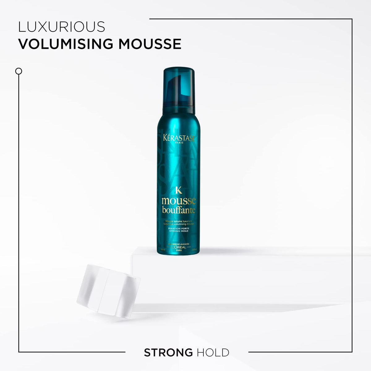 KÉRASTASE mousse foam texture close-up demonstrating airy volume