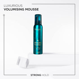 KÉRASTASE mousse foam texture close-up demonstrating airy volume