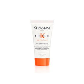KÉRASTASE front packaging showing Nectar Thermique cream and benefits