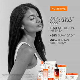 KÉRASTASE plant-based proteins ingredient visual highlighting natural nourishment benefits