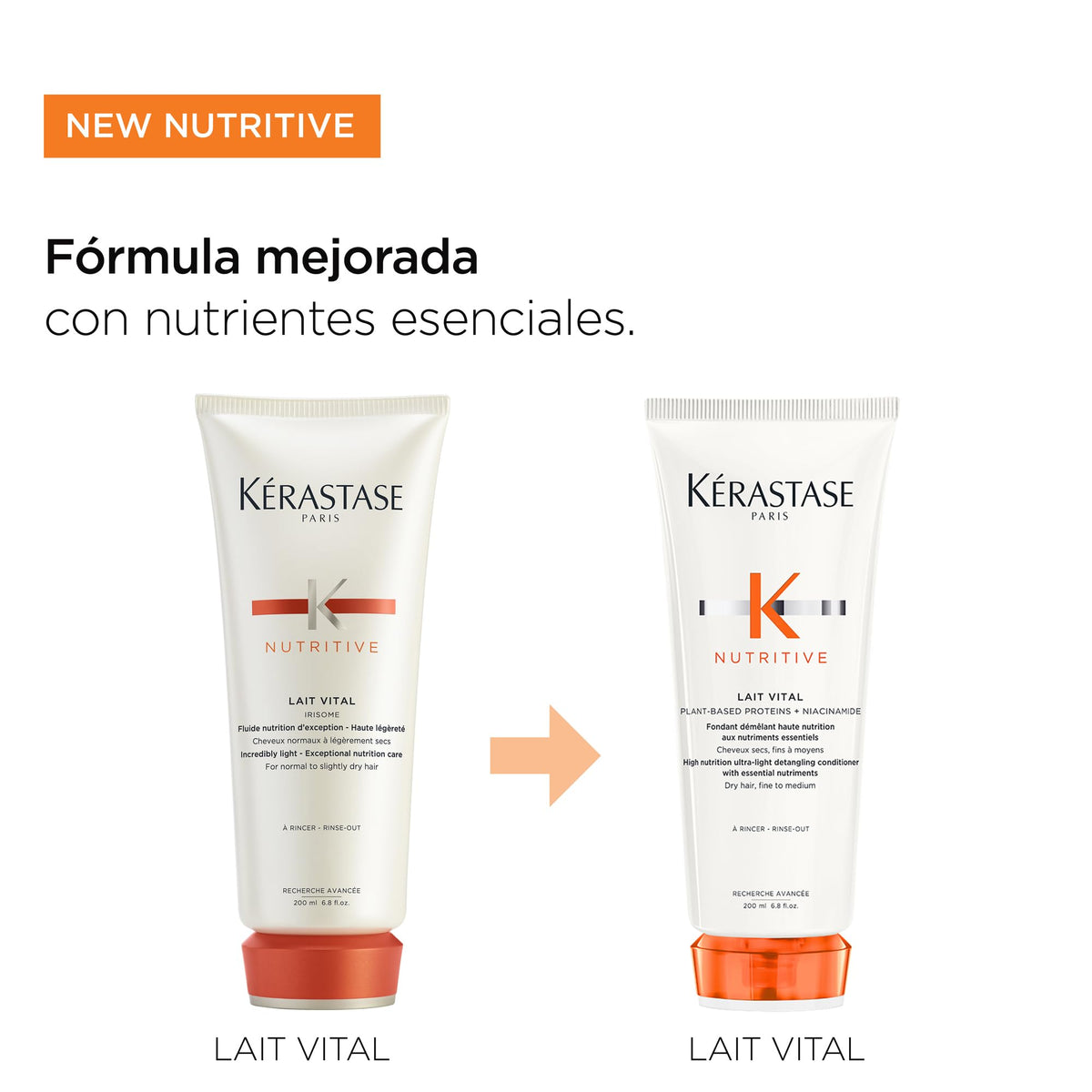 KÉRASTASE paired with night serum on a vanity to suggest a complete evening routine
