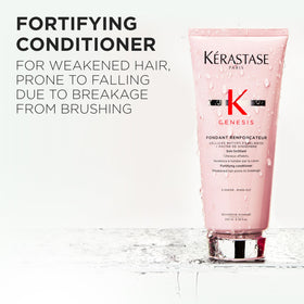 KÉRASTASE pump closeup highlighting easy dispensing for controlled application