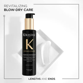 KÉRASTASE pump close-up highlighting easy dispensing for controlled application
