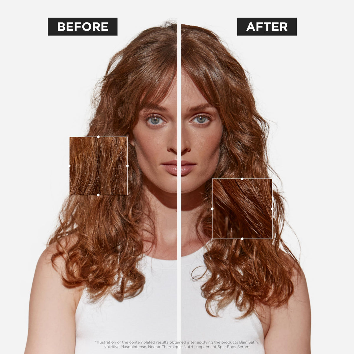 KÉRASTASE pump detail illustrating precise, mess‑free application benefit